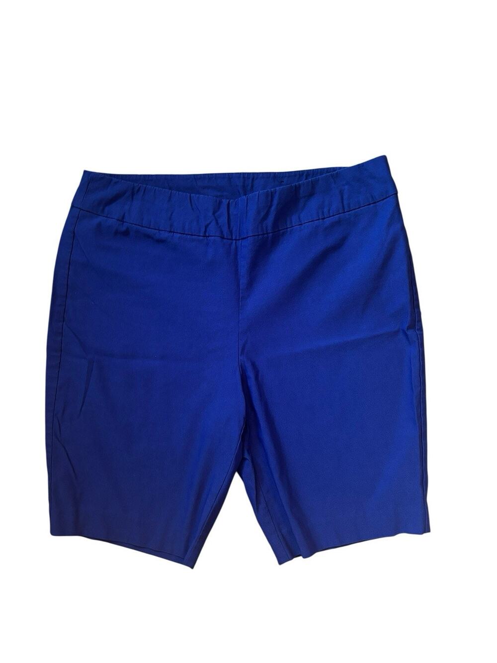 So Slimming By Chico's 3, XL Pull On Bermuda Shorts Belly Panel EUC